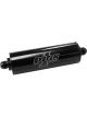 System One Billet In-Line Scavenge Oil Filter 2in OD x 9in Long