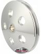 Tuff Stuff Single V-Groove Power Steering Pully Chrome Fits GM Type II