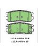 Protex Ultra Ceramic Brake Pads