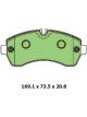 Protex Ultra Ceramic Brake Pads