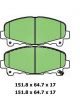 Protex Ultra Ceramic Brake Pads
