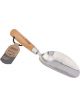 Draper Tools Heritage Stainless Steel Hand Potting Scoop with Ash Handle