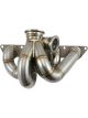 Aeroflow V-Band Low Mount Turbo Stainless Manifold Fits Evo 4G63
