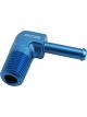 Aeroflow Male NPT to Barb 90 Degree Adapter 1/4