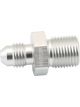Aeroflow Metric to Male Flare Adapter M14 x 1.25mm to -6AN Silver