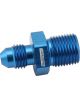 Aeroflow Metric to Male Flare Adapter M14 x 1.25mm to -6AN Blue