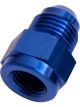 Aeroflow AN Flare Expander Female/Male -8AN to -10AN Blue