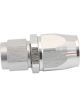 Aeroflow Straight Stepped Hose End -6AN to -8 Hose Silver