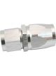 Aeroflow Straight Stepped Hose End -8AN to -10 Hose Silver