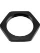 Aeroflow Replacement -12AN Half Nut for all Bulkheads Black