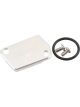 Aeroflow MAF Sensor Block Off Delete Plate Raw Fits GM LS3 LSA