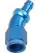 Aeroflow Push Lock 30 Deg Hose End -6AN To 5/16