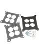 Aeroflow Carburettor Phenolic 1/2in 4 Hole Spacer Hole