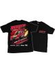 Aeroflow Boosted Red Nitro Funnycar T-Shirt 2X-Large