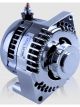 Mechman 170 Amp Racing Alternator Chrome Fits Ford 1965-85