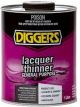 Diggers Lacquer Thinners High Performance Solvent 1L