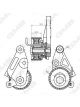 GMB Premium Timing Belt Tensioner Pulley