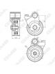 GMB Premium Timing Belt Tensioner Pulley