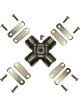 GMB Premium 4 Plain Type, Cross-1 Grease Fitting Universal Joint