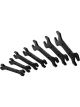 Aeroflow Aluminium AN Double Ended Wrench Set 7-Piece Set, Black