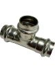 Alemlube Automotive Premium 304L Stainless Steel 22mm Tee