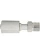 Alcius Bead Lock Steel No 8 Straight Male Insert O Ring