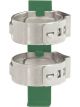 Atco Two #12 Clamps & Alum Loc Green