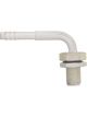 Atco Alloy Fitting B/Head No 6 90* Male Insert O Ring Barb