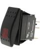 Cole Hersee Rocker Switch On/Off Red Led