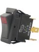 Cole Hersee Rocker Switch On/Off Red