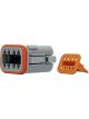 Deutsch DT 8 Way Plug & Wedge Kit Pack Of 2