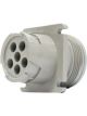Deutsch 6 Way Bulk Head Plug Hd10-6-96P
