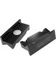 Aeroflow Aluminium Magnetic Vice Jaws For -16 to -20 Fittings Black