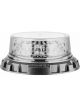 Ionnic LED Beacon Amber / Blue LED & Clear Lens 12-24V 11 Flash