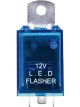 JAS 12V 3 Pin LED Wig Wag Flasher 0.1 - 130 Watt