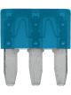 JAS Micro 3 Wedge Fuse 15A Pack 10 Blue