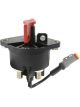 Kissling 32V/500A Red Battery Disconnect Dpst With 2A Aux. Circuit