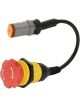 Kissling Emergency Stop Switch N/C+N/O Contacts Push Button Latching