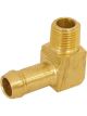LV Brass Hose Fitting 1/8In-27Nptf 90 Degree Elbow