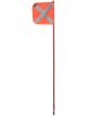 LV Mining Whip Full LED 1.2M Long Threaded Mount Reflective