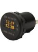 LV Oled Dual Voltmeter 8 - 60V Flush Mount