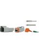 LV DT Type 2 Way Connector Kit 2 Circuit 50 Set Bulk Pack