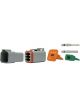 LV DT Type 6 Way Connector Kit 6 Circuit 1 Set