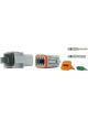 LV DT Type 8 Way Connector Kit 8 Circuit 1 Set