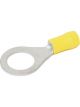 LV 13mm Ring Terminal 8 Pack Yellow Vinyl Insulated Suits: