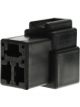 LV Q.C Series 3 Way Socket 10 Pcs Black Housing