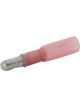 LV Heat Shrinkable Male Bullet Terminal Red 4mm Contact
