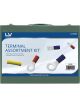 LV Terminal Assortment Kit 1026Pc Includes Ratchet Crimping Tool