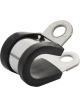LV 16mm Cable Clamp S/S 10 Pack Width 15mm Hole Size 6.4mm