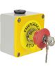 LV Emergency Stop Switch No+2Xnc Contacts Latching With Key